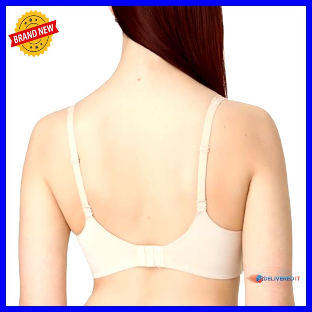 Wireless Full Coverage Bra Convertible Straps Smo… - image 2